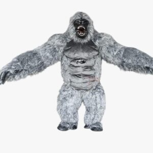 Vertical Gorilla Mascot Costume