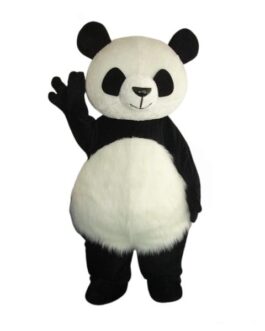 Short Hair Polar Bear & Panda Mascot