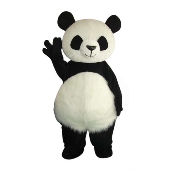 Short Hair Polar Bear & Panda Mascot