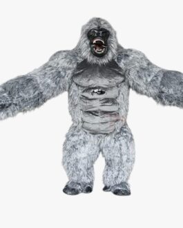 Vertical Gorilla Mascot Costume